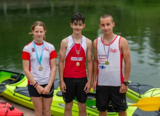 Saint-Vit. Canoë Kayak : Le renouveau avec 3 médailles d’or pour 3 jeunes athlètes saint-vitois !