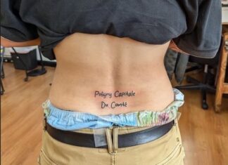 tatouage Poligny capitale du Comté
