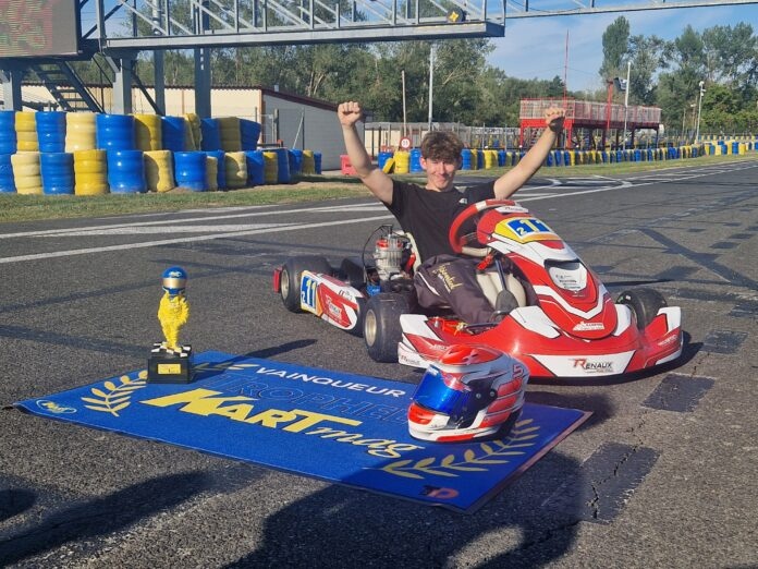 Enzo Boitel triomphe à la KartMag Seniors X30