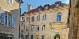 Un bâtiment qui accueille désormais des logements. Crédit photo : Grand Dole Habitat