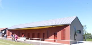 Nouveau vestiaire FC Petite Montagne