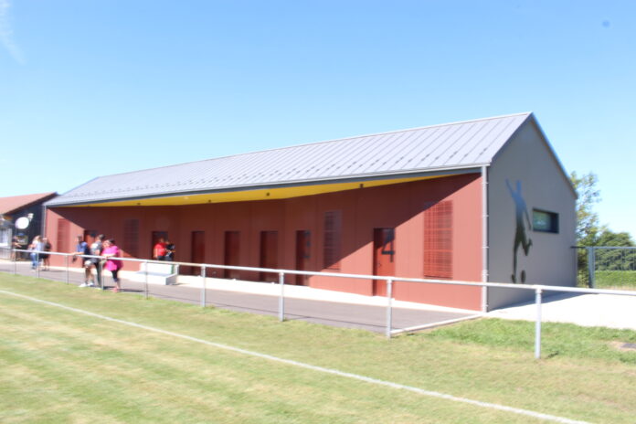 Nouveau vestiaire FC Petite Montagne