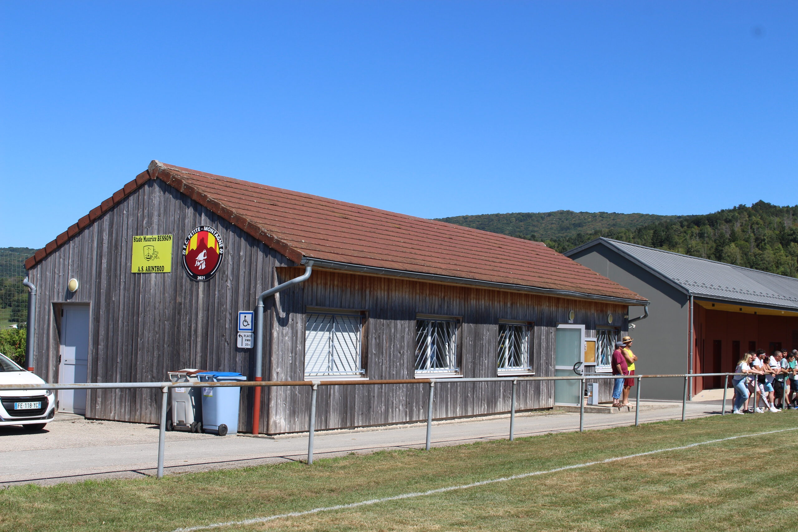 Ancien vestiaire FC Petite Montagne