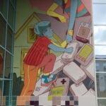 fresque collège Louis Lumière Oyonnax