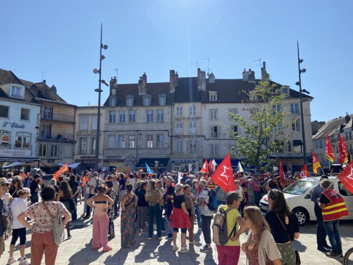 Une mobilisation jurassienne qui a dépassé toutes les attentes, aussi bien à Dole qu’à Lons.