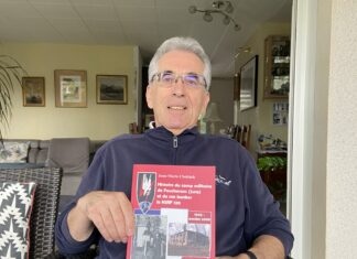 Jean-Marie Chekhab présente, à travers son livre, l'histoire du camp militaire de Foucherans.