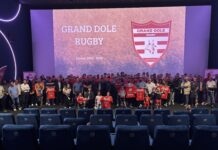 Licenciés, bénévoles, entraîneurs et présidence étaient réunis au Majestic pour lancer la saison 2025/2026 du Grand Dole Rugby.