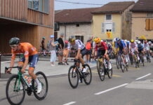 Tour de l'avenir Saint-Julien-Val-Suran en cours