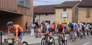 Tour de l'avenir Saint-Julien-Val-Suran en cours