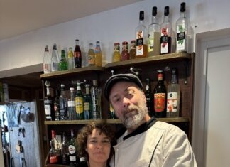 Couple propriétaire du restaurant La Belle Vie