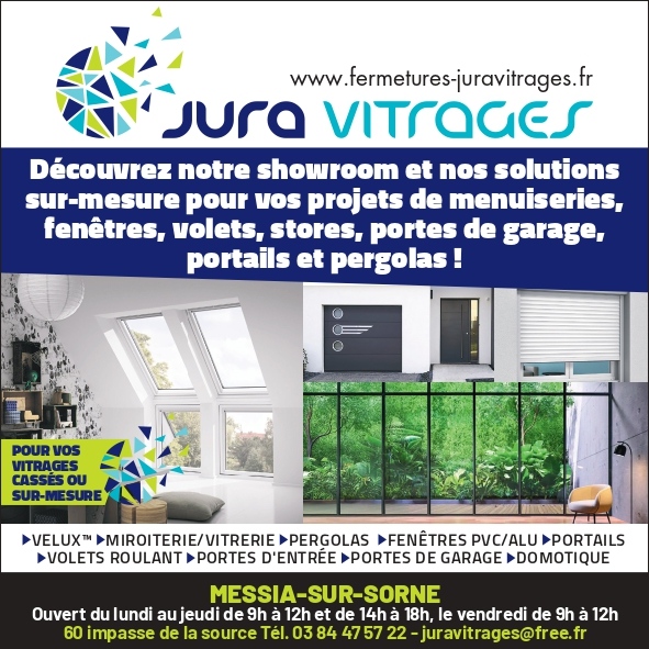 Jura Vitrages Carré d'Articles