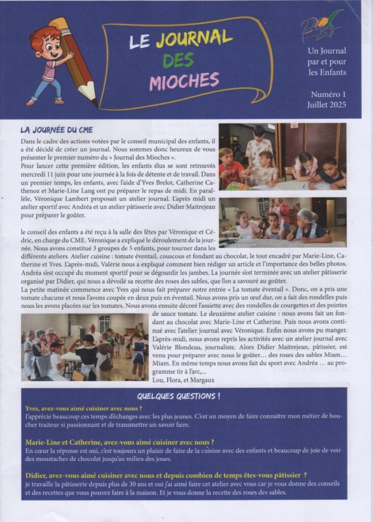 Le Journal des Mioches 