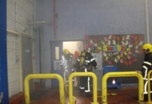 manœuvre pompiers Arinthod Orgelet