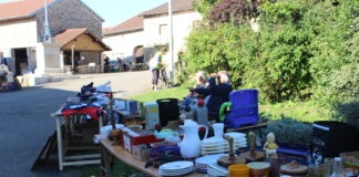 Thoirette-Coisia. Vide-greniers organisé par le Sou des écoles