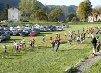 Le départ fut donné sur le site de La Fin du Pre vers la gendarmerie de Septmoncel.