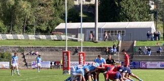 Mêlée du FCSC Rugby