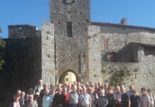 Tavaux. Les anciens maires du Jura sous le soleil du Gers pour leur séjour annuel voyage anciens élus Jura