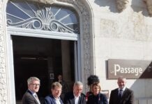Auxonne. La médiathèque fait peau neuve et devient “Le Passage” L'inauguration a été effectuée ce samedi 19 octobre. Crédit photo : Ville d'Auxonne