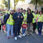 Le maire d’Oyonnax et les bénévoles  DSC04699