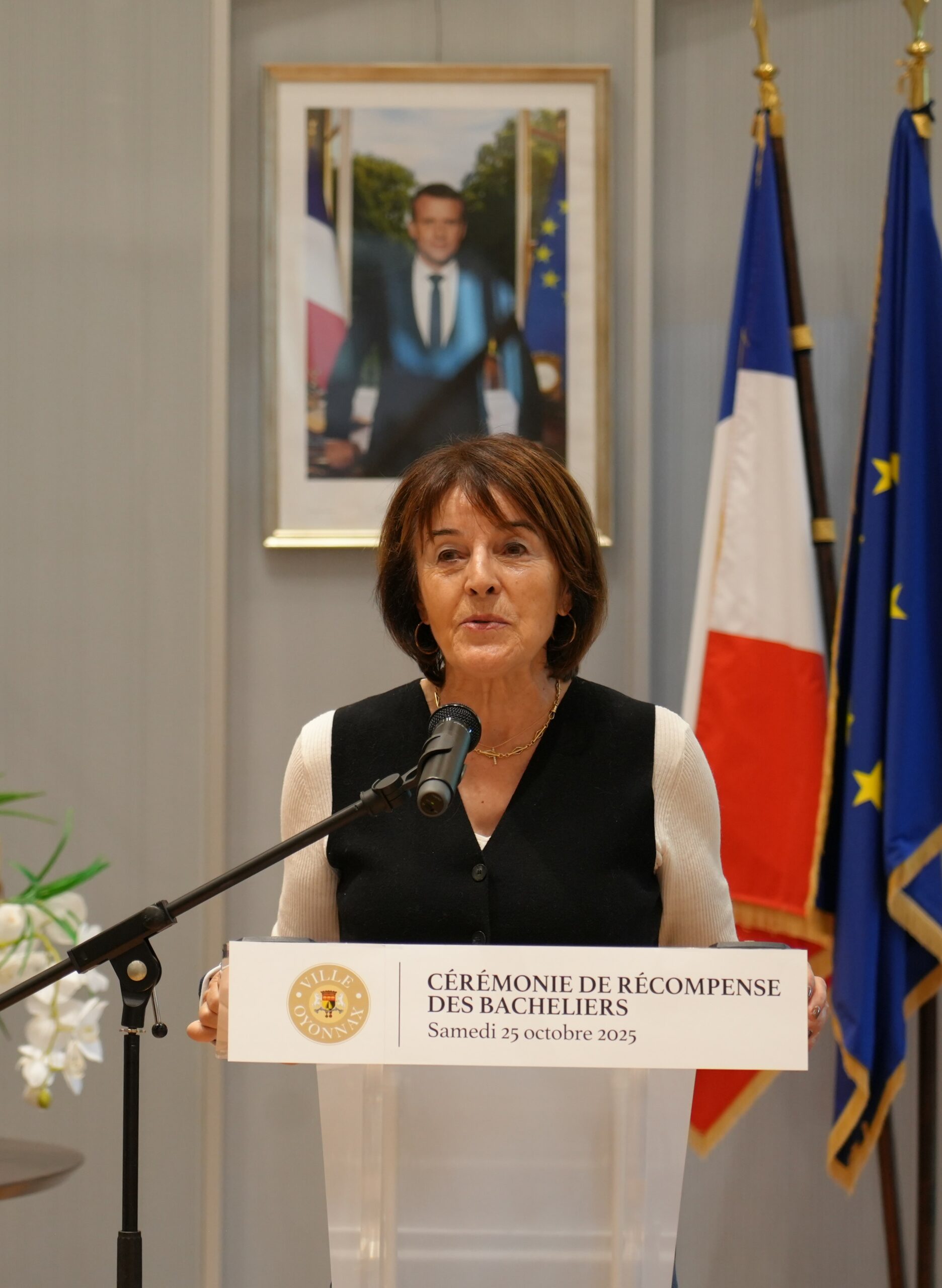 remise récompense bacheliers Oyonnax