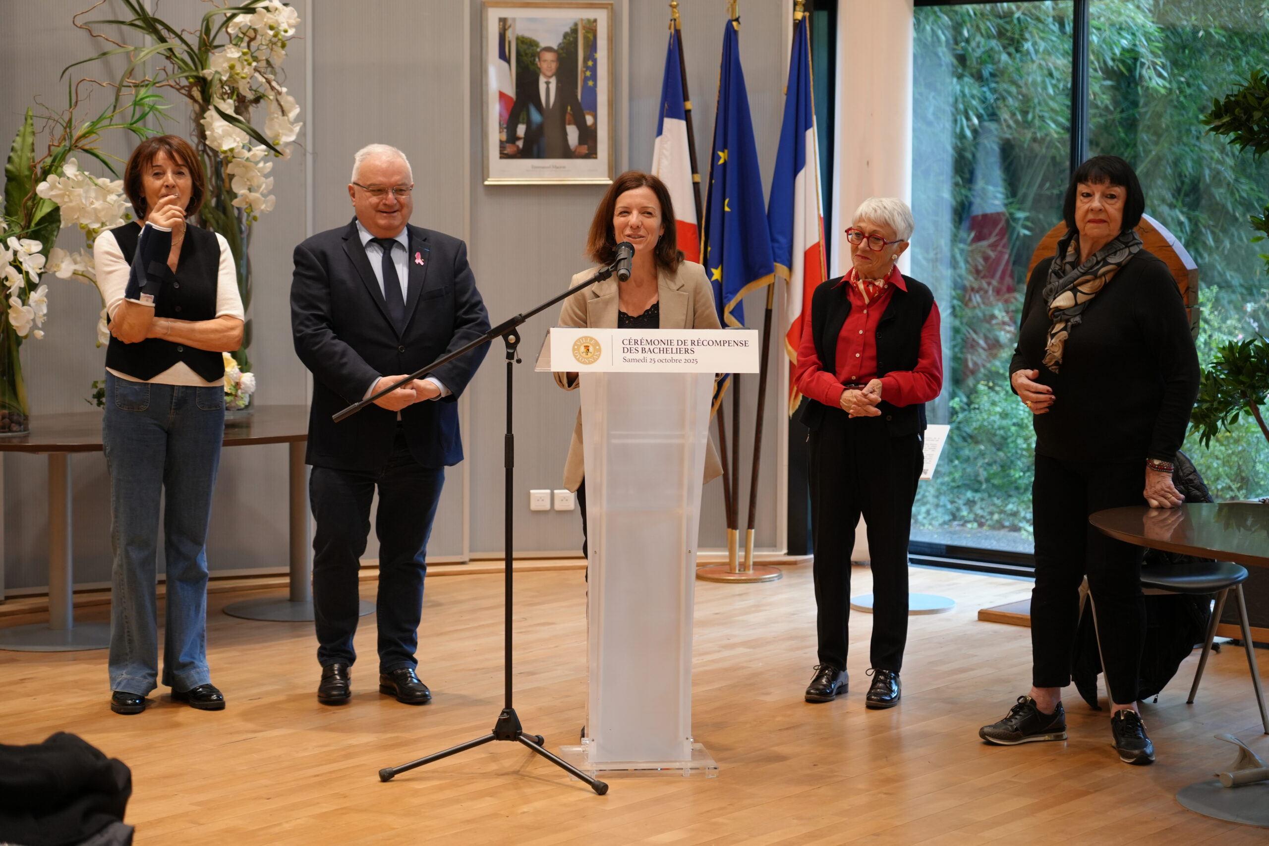 remise récompense bacheliers Oyonnax