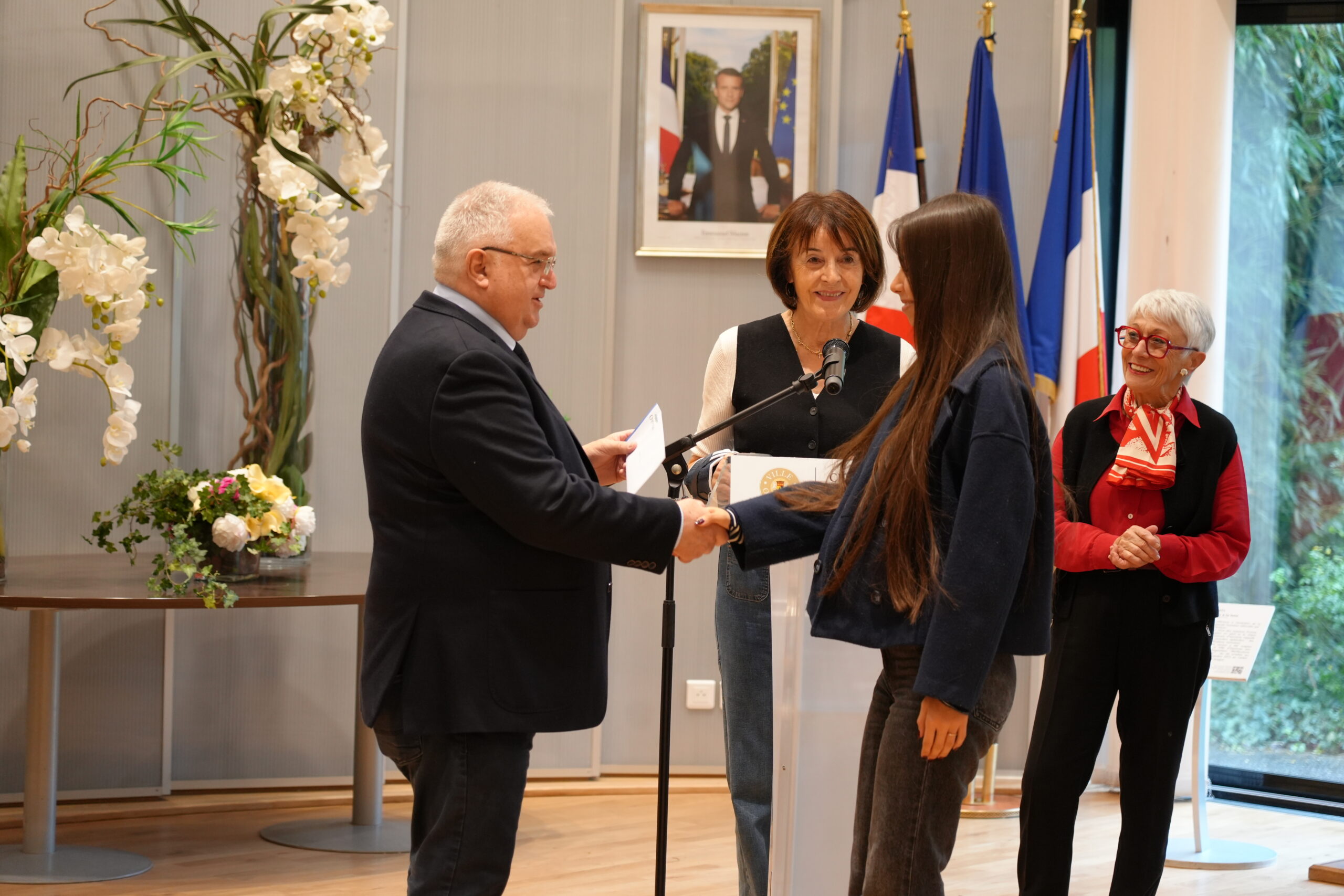 remise récompense bacheliers Oyonnax