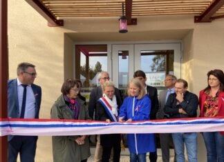 Une inauguration placée sous le signe d'Octobre Rose.