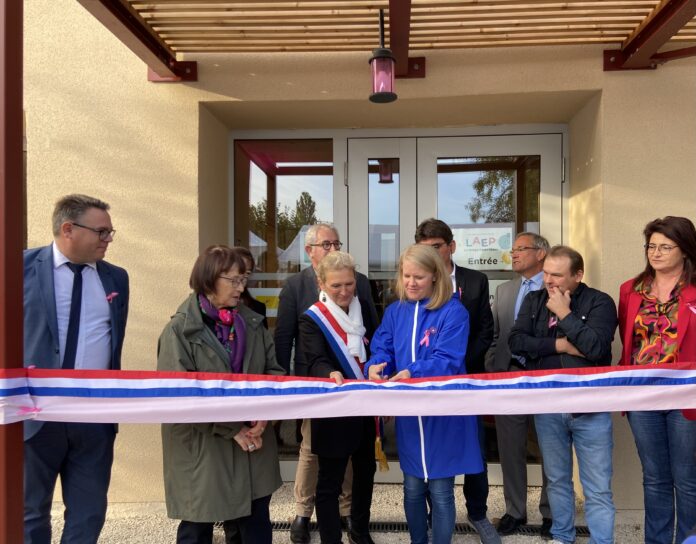 Une inauguration placée sous le signe d'Octobre Rose.