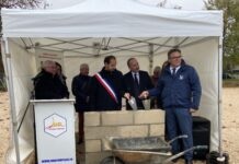 Saint-Aubin. Le chantier de la nouvelle caserne de pompiers est lancé caserne de pompiers Saint-Aubin