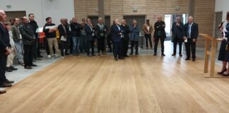 Mouchard. Vitrine jurassienne de la transition énergétique inauguration réseau de chaleur Mouchard