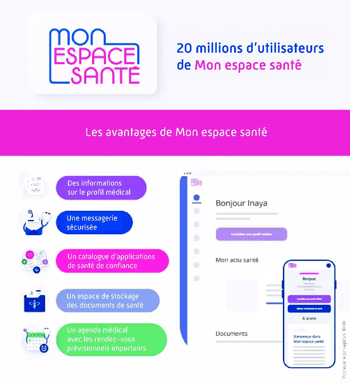 Jura. Avez-vous activé Mon espace santé, le carnet de santé numérique et sécurisé ?