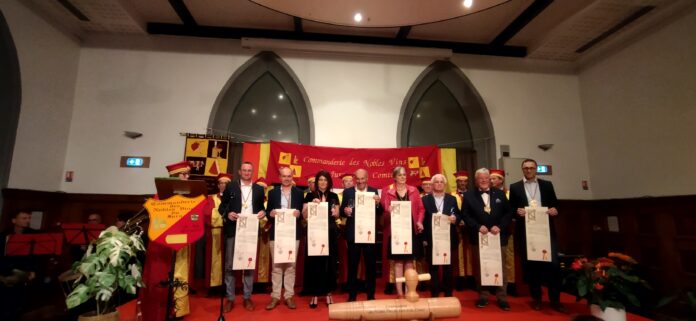 LES INTRONISES 2025 Commanderie des Nobles Vins du Jura et du Comté