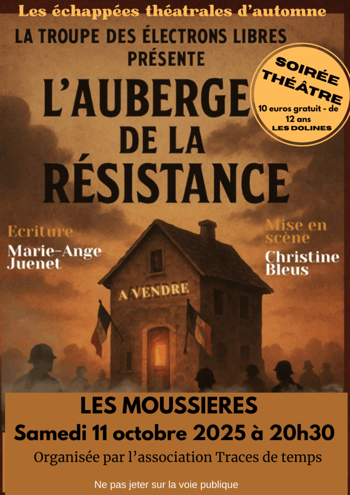 Affiche Pièce de Théatre 