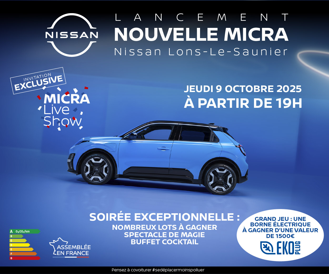 Nouvelle Micra JMJ Lons-le-Saunier