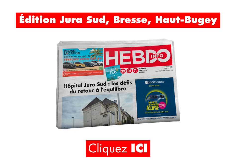 Edition Jura Sud, Bresse, Haut-Bugey, 22 juin 2026
