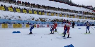 Haut-Jura. Jura Ski Events dans les starts de la décision de la Fédération internationale de ski Jura Ski Events