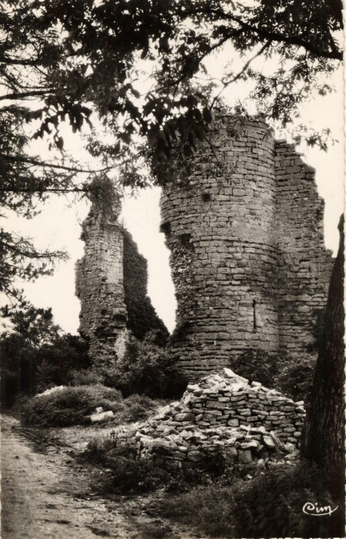 Château-Châlon (Jura) 911. Les ruines. Mâcon (Saône et Loire), imprimeur Combier. - 7Fi23 - Lot 1 - Média 1 - Archives départementales du Jura Journée mondiale des toilettes