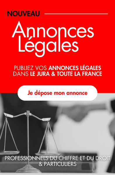 Dépôt annonces légales