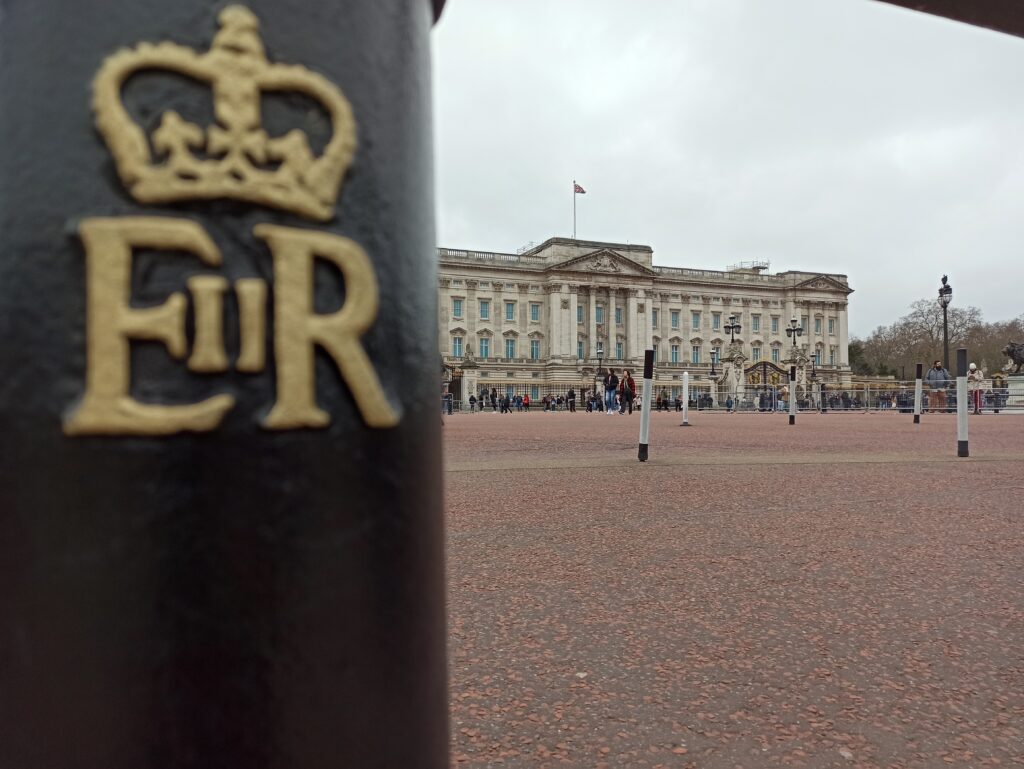 Le palais de Buckingham. Crédit : Anthony Soares