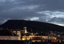 photo oyonnax centre ville automne