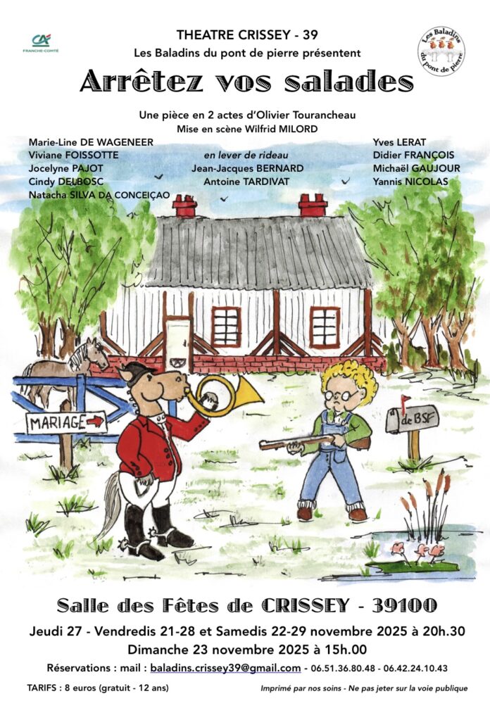 Arrêtez vos salades Arrêtez vos salades