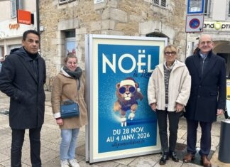 Lons-le-Saunier. Les festivités sont lancées ! Noel 2025 Lons le Saunier