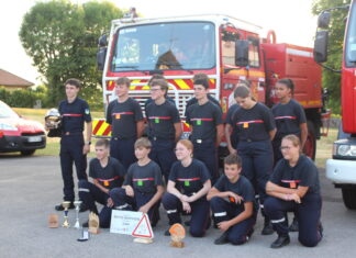 jeunes sapeurs-pompiers Petite Montagne