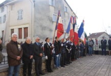Arinthod. Un 11 Novembre placé sous le signe de la paix et de la vigilance 11 novembre Arinthod hommage