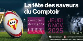 Comptoir des vignes Lons-le-Saunier et Cercle Sportif Ledonien