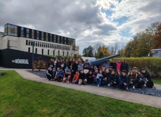 Arinthod. Collège Xavier-Bichat : un voyage d’étude sur les traces des deux guerres mondiales voyage mémoriel collégiens Arinthod