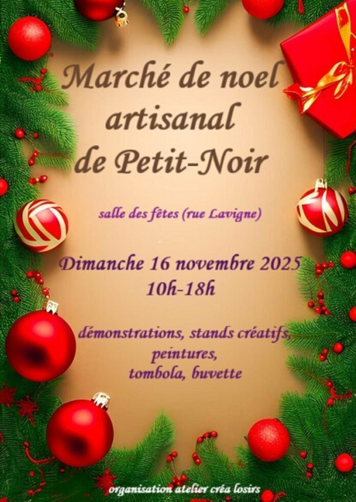 Marché de Noel 2025 Petit Noir Marché de Noel 2025 Petit Noir