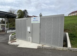 abris vélo sécurisés Ecla Lons