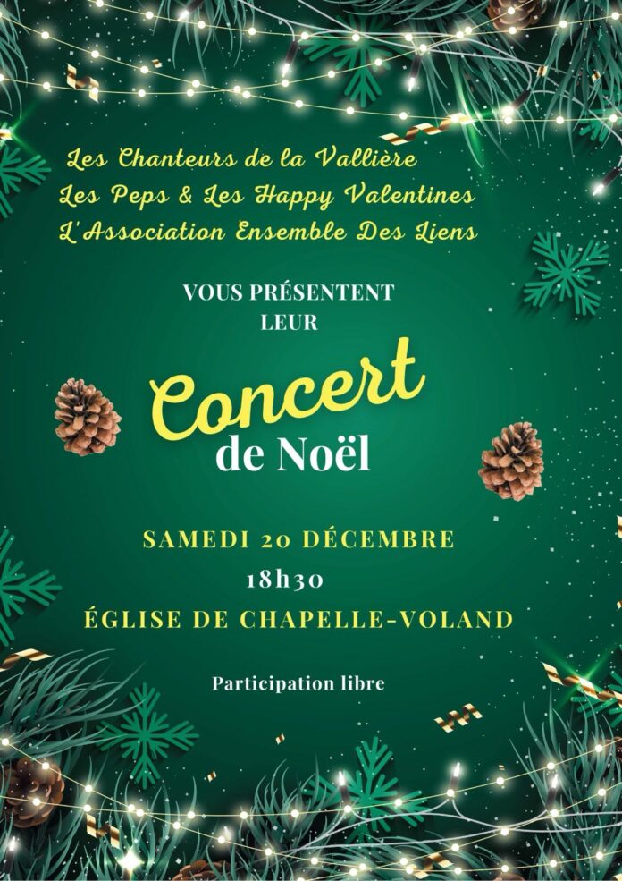 Concert Noel Chapelle Voland
