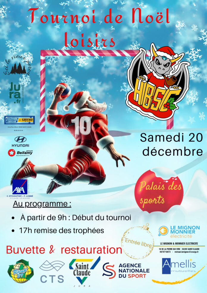 Tournois de Noel Handball Saint Claude